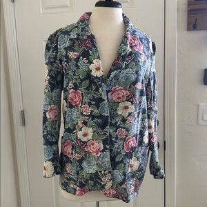 Vintage Floral House Coat